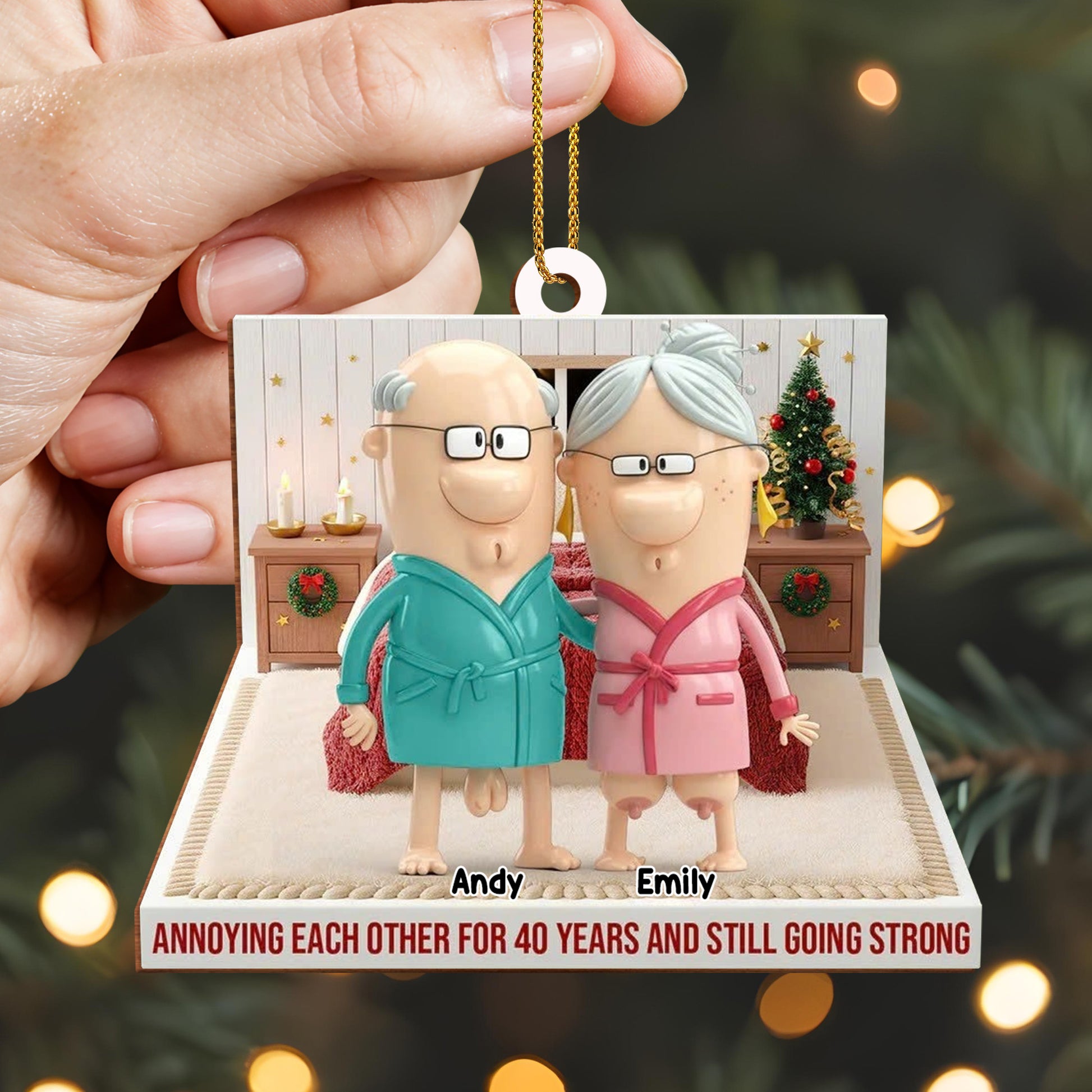 Annoying Each Other And Still Going Strong, Elderly Couple