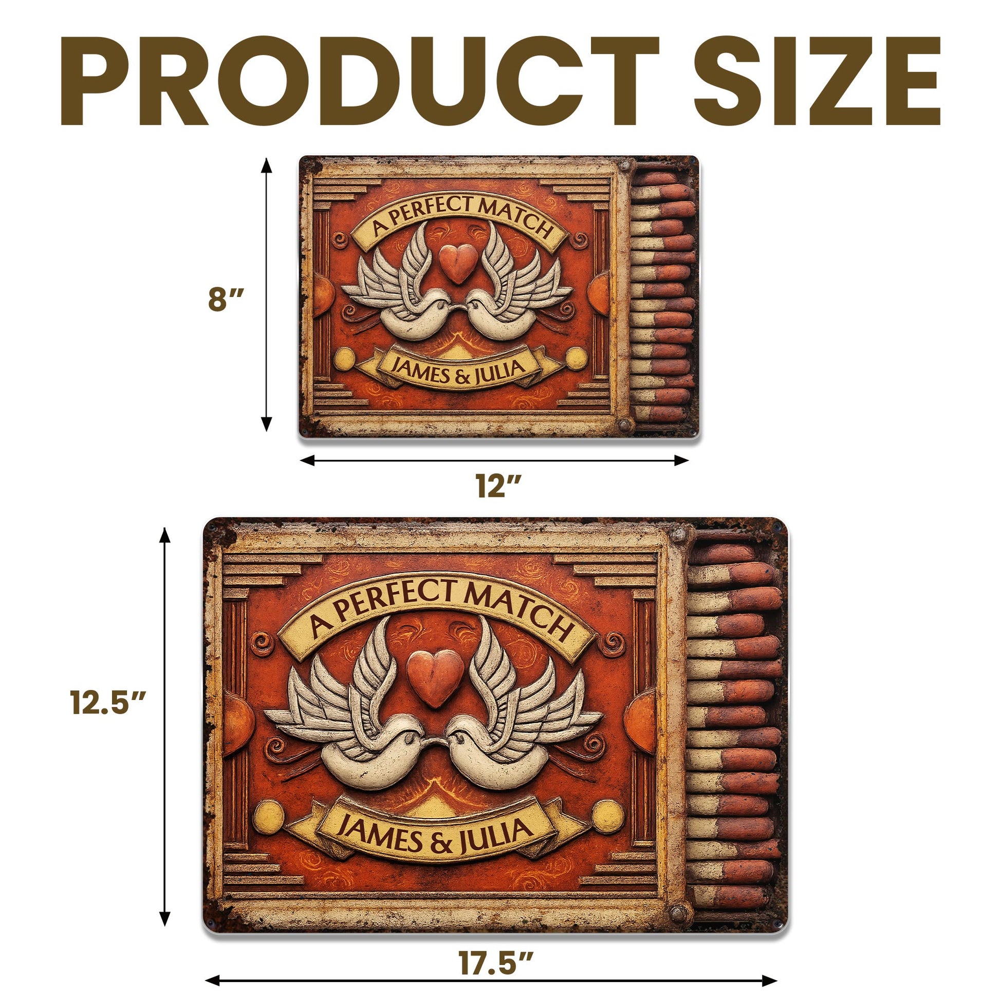 A Perfect Match Featuring Heart, Wings, And Doves