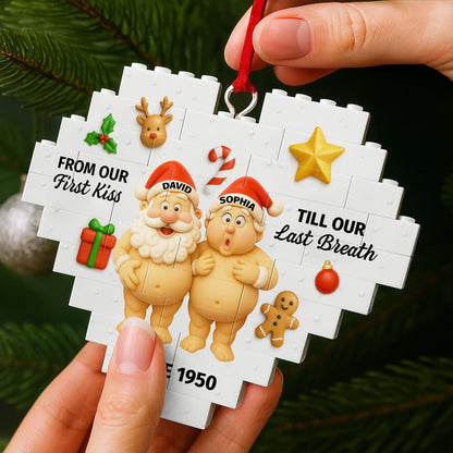 From Our First Kiss Till Our Last Breath, Santa And Christmas Ornaments