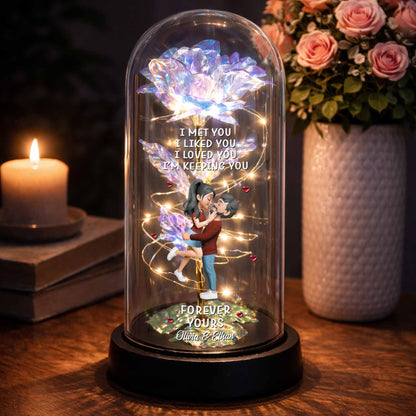 I Met You I Liked You I Loved You I'm Keeping You, Roses and Couple