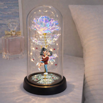 I Met You I Liked You I Loved You I'm Keeping You, Roses and Couple