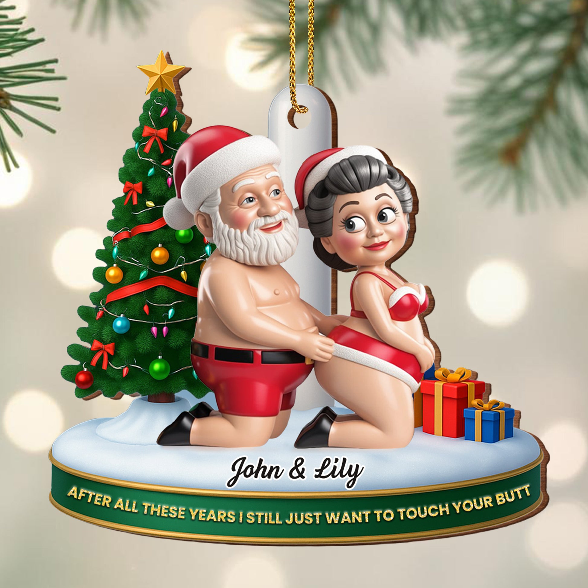 After All These Years, Santa And Mrs Claus Touching Moment