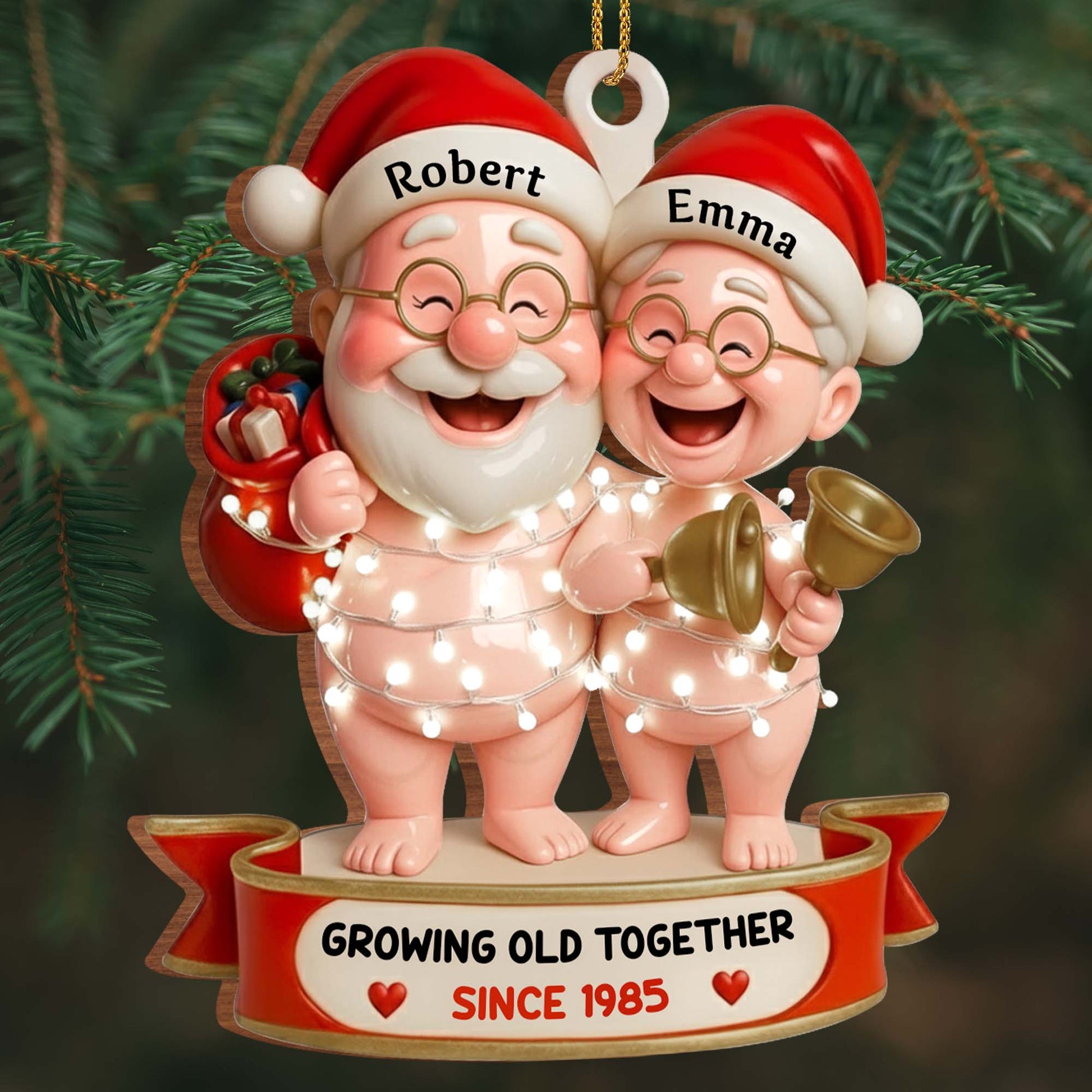 Growing Old Together, Santa Claus Figures