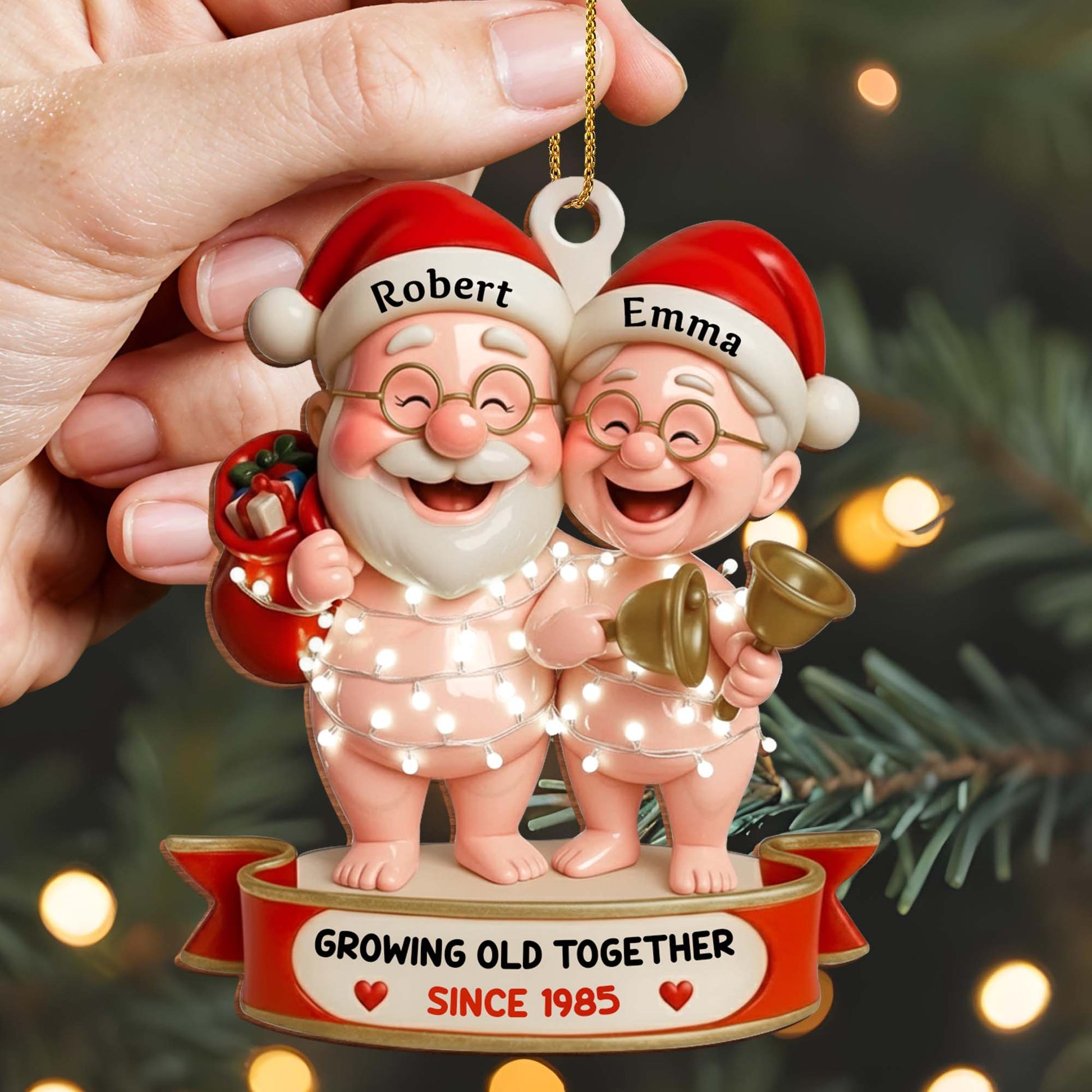 Growing Old Together, Santa Claus Figures