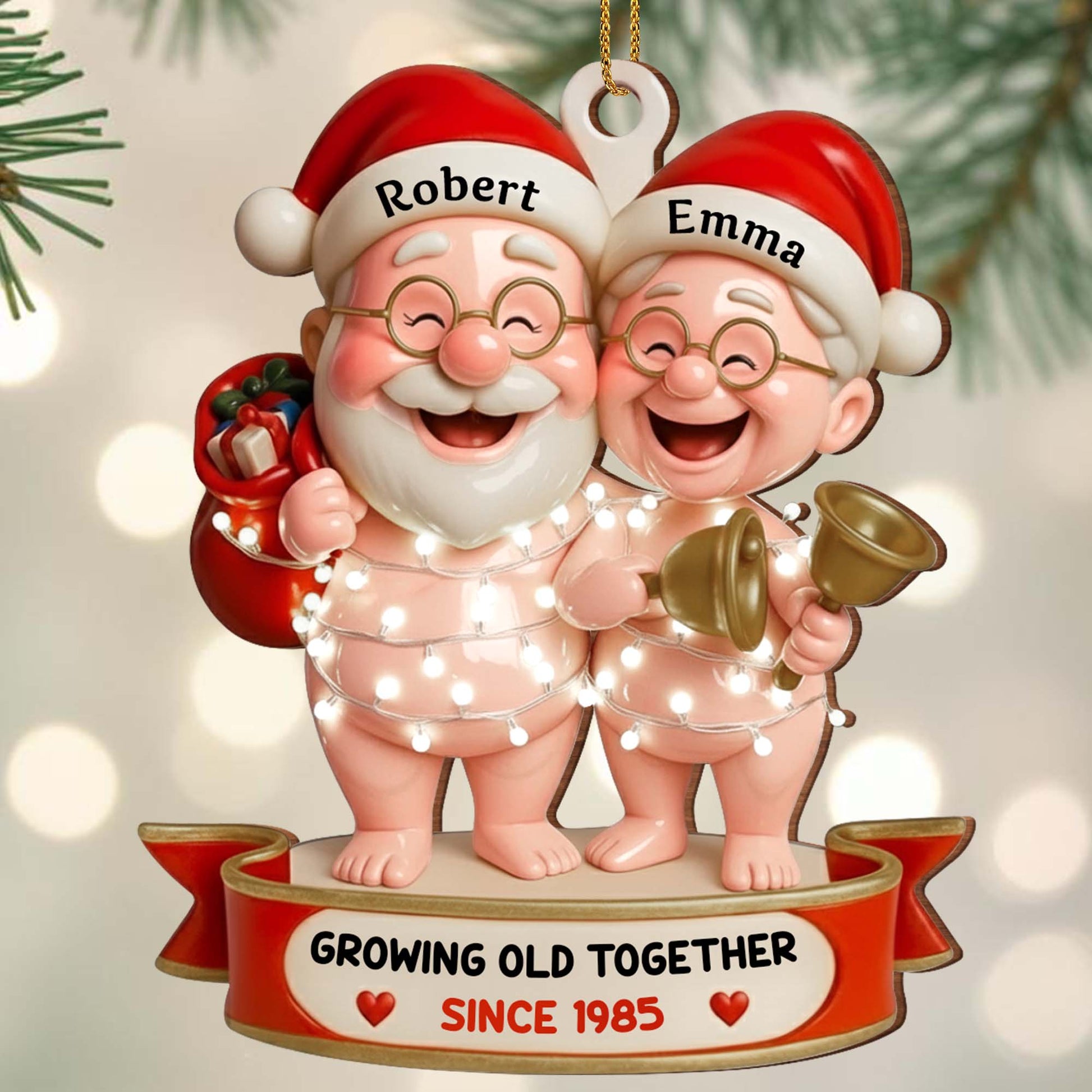 Growing Old Together, Santa Claus Figures
