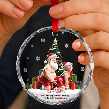 You Are My Favorite Thing To Do This Christmas, Santa and Christmas Tree