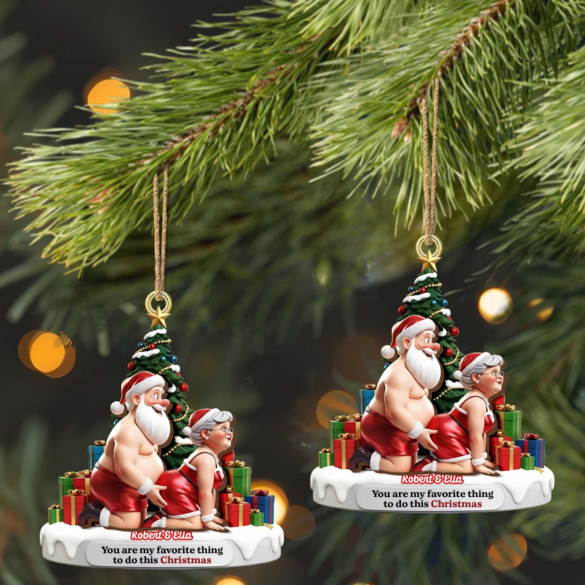 You Are My Favorite Thing To Do This Christmas, Santa And Mrs. Claus