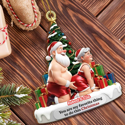 You Are My Favorite Thing To Do This Christmas, Santa And Gifts