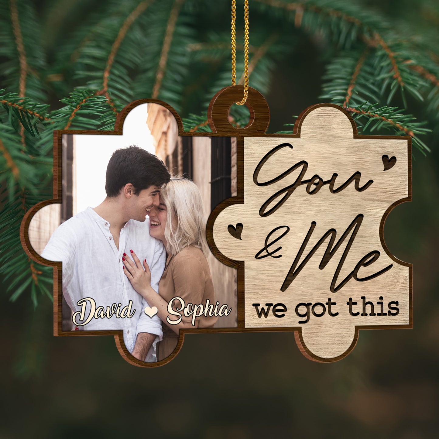 You & Me We Got This, Puzzle Pieces And Hearts