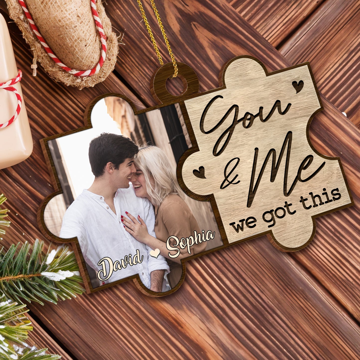 You & Me We Got This, Puzzle Pieces And Hearts