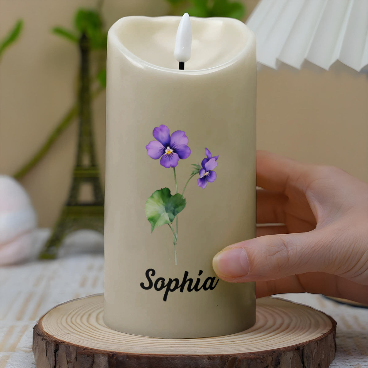 Blessed By God, Spoiled By My Husband Candle