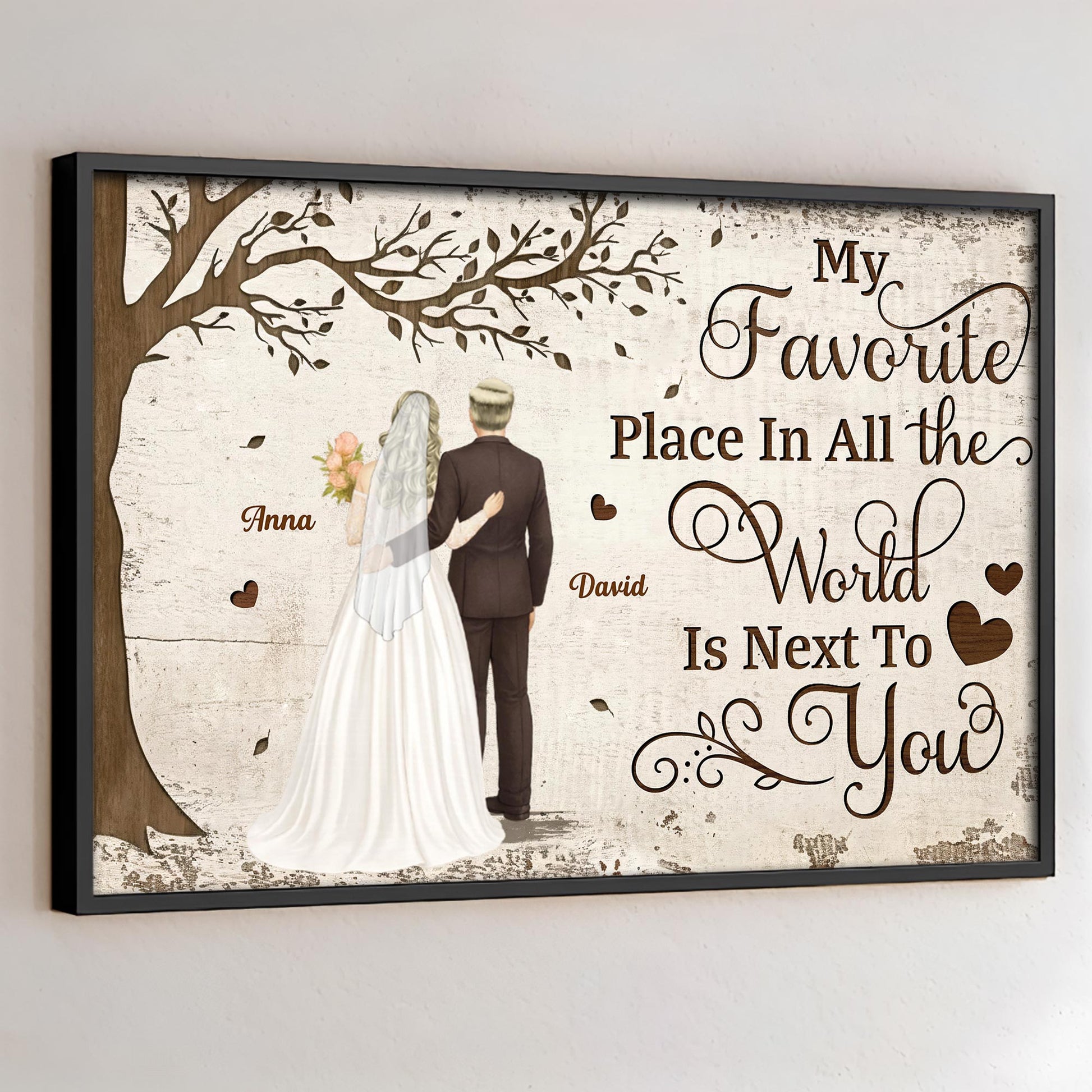 My Favorite Place Is Next To You, Couple Under Tree