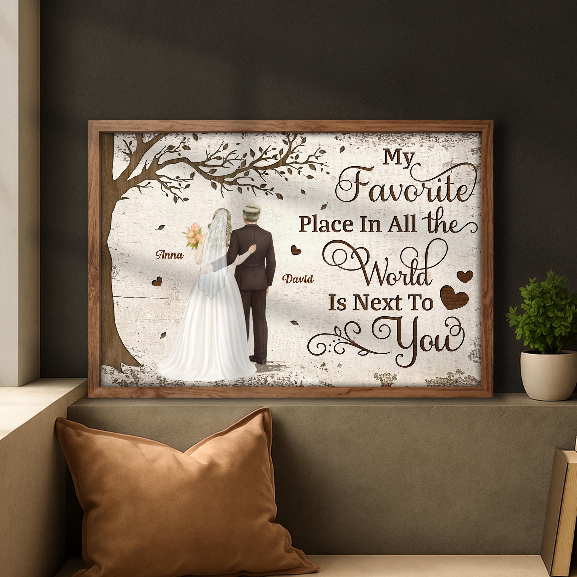 My Favorite Place Is Next To You, Couple Under Tree