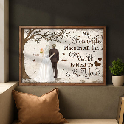 My Favorite Place Is Next To You, Couple Under Tree