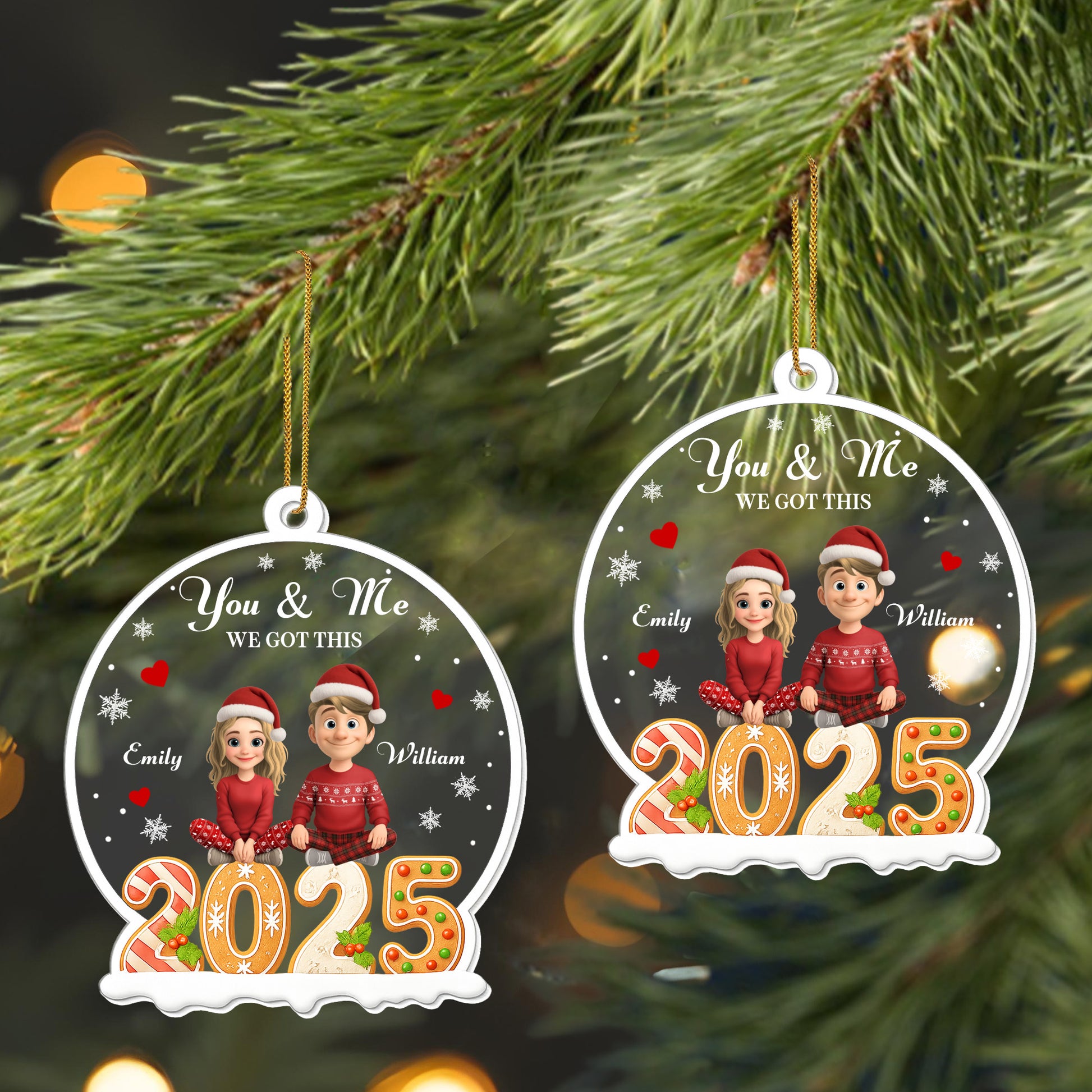 You & Me We Got This, Couple With Christmas Spirit