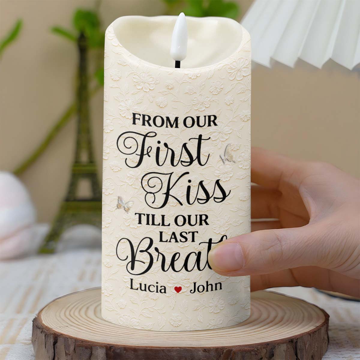 From Our First Kiss Till Our Last Breath, Roses and Wedding Couple