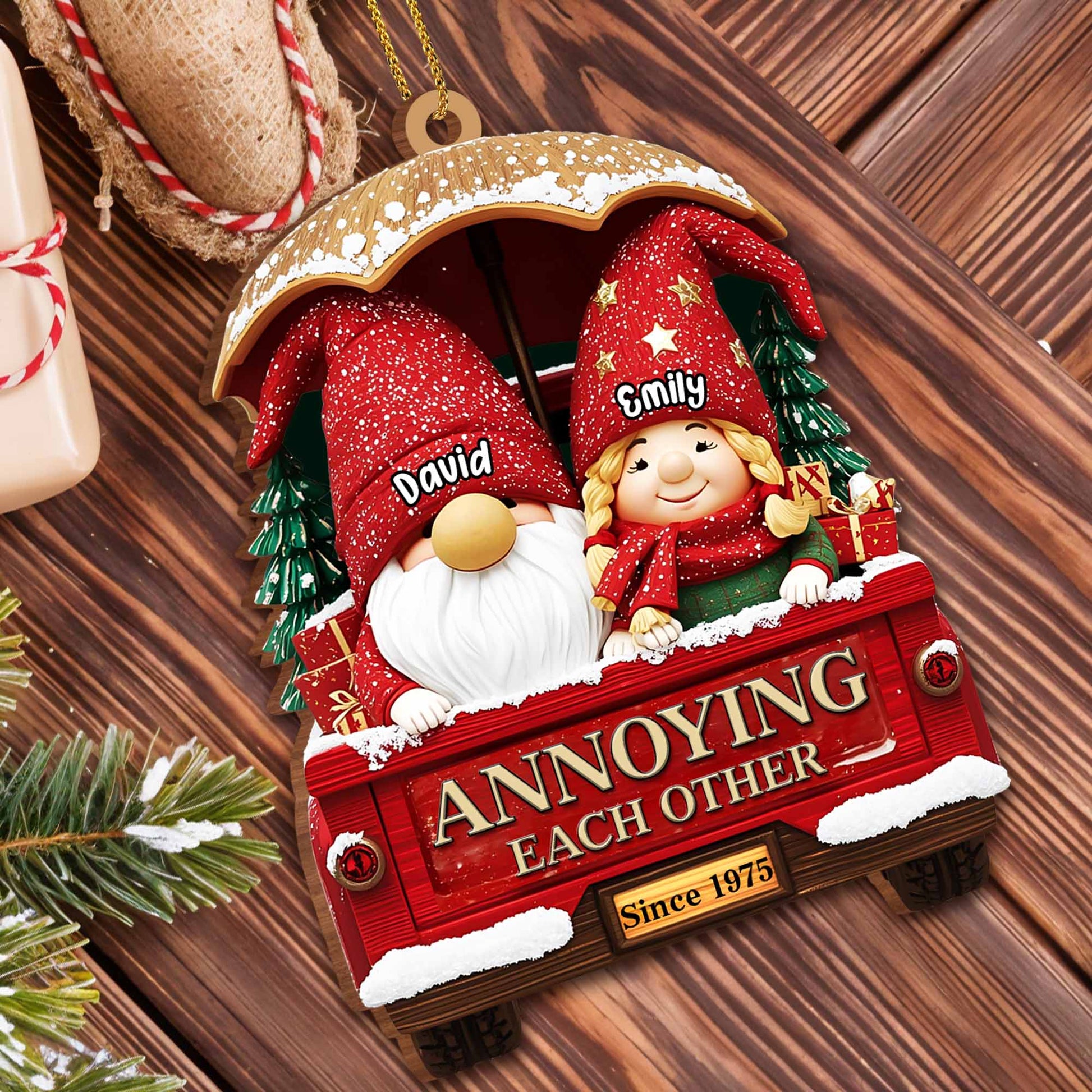 Annoying Each Other Since, Gnomes and Truck