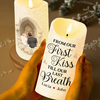 From Our First Kiss Till Our Last Breath, Roses And Church Door