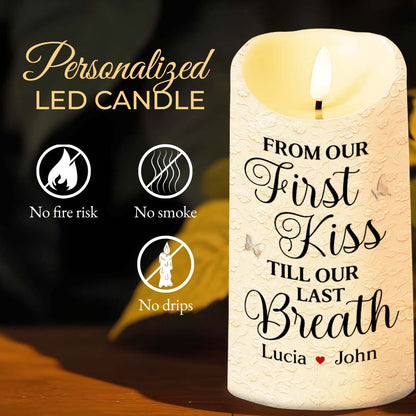 From Our First Kiss Till Our Last Breath, Roses And Church Door