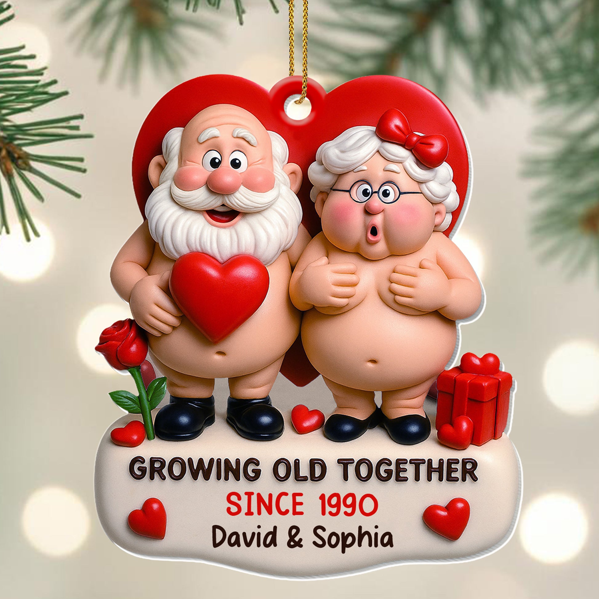 Growing Old Together, Hearts And Rose