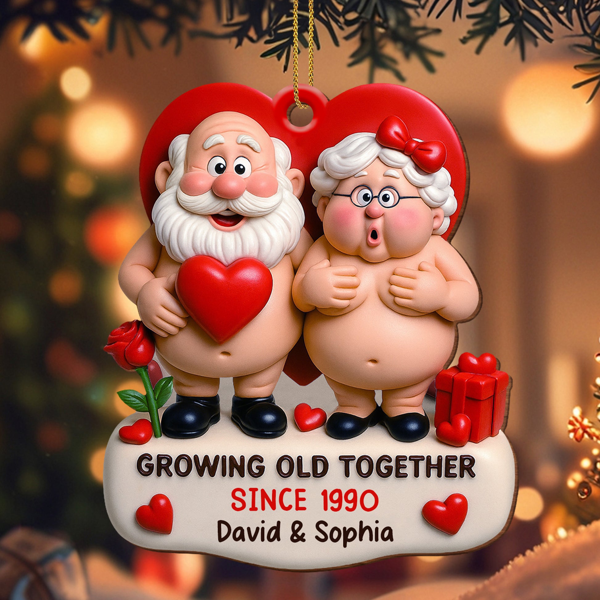 Growing Old Together, Heart And Rose