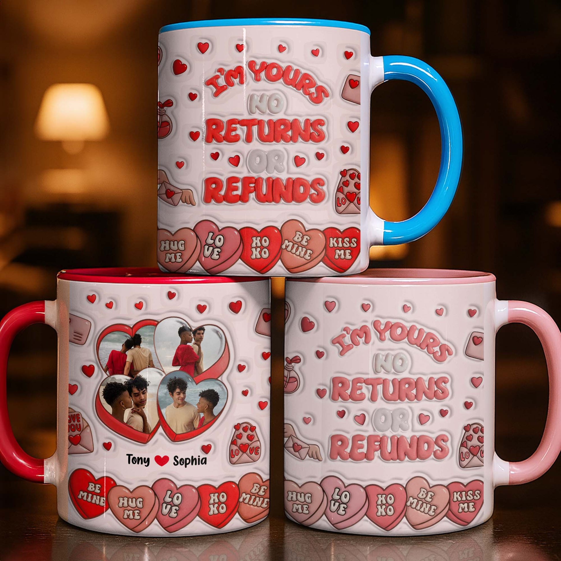 I'm Yours No Returns Or Refunds, Hearts And Love Phrases