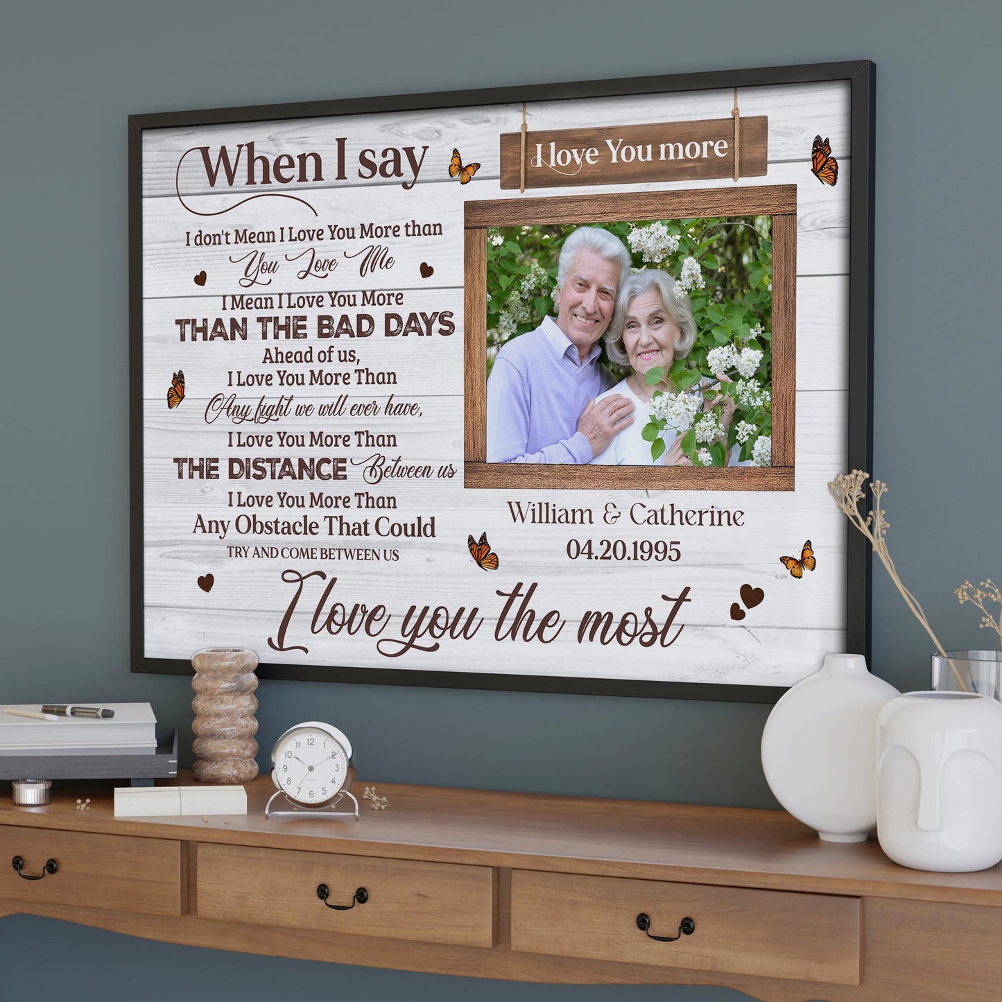 When I Say I Love You More, Hearts And Butterflies