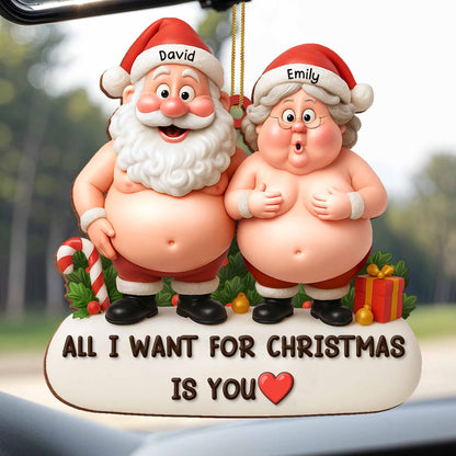All I Want For Christmas Is You With Santa And Mrs. Claus