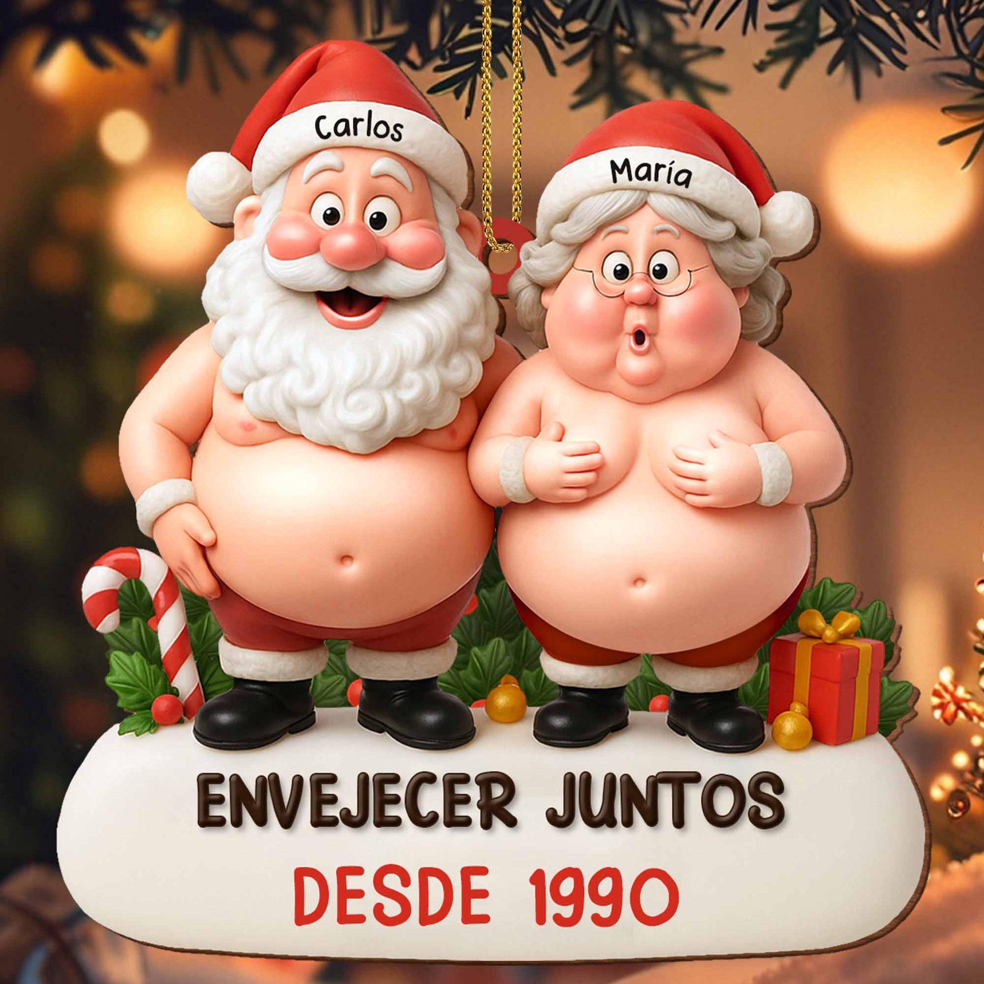 Envejecer Juntos, Santa Claus Figures