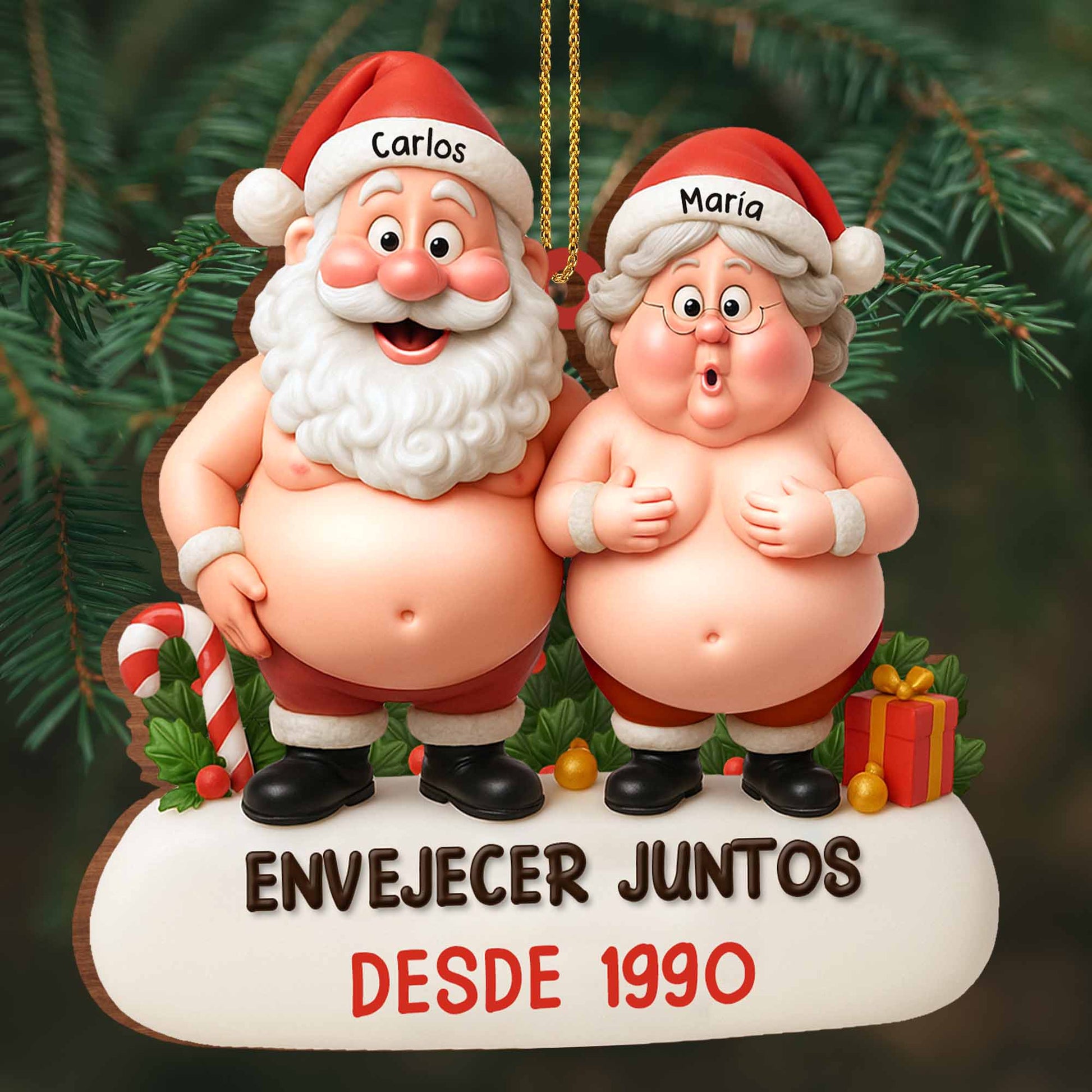Envejecer Juntos, Santa Claus Figures