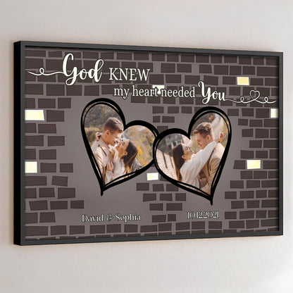 God Knew My Heart Needed You, Romantic Hearts Design