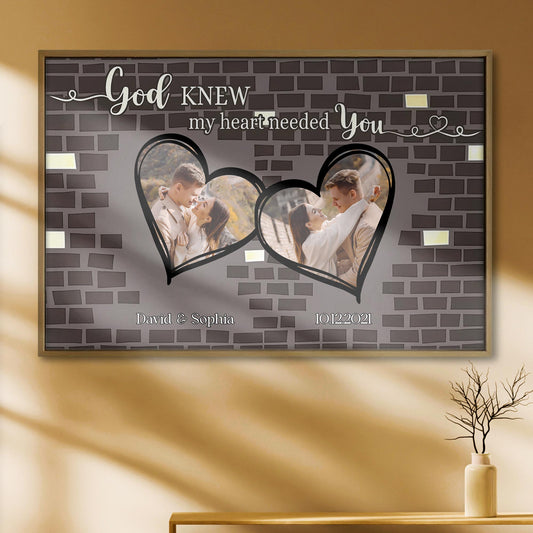 God Knew My Heart Needed You, Romantic Hearts Design