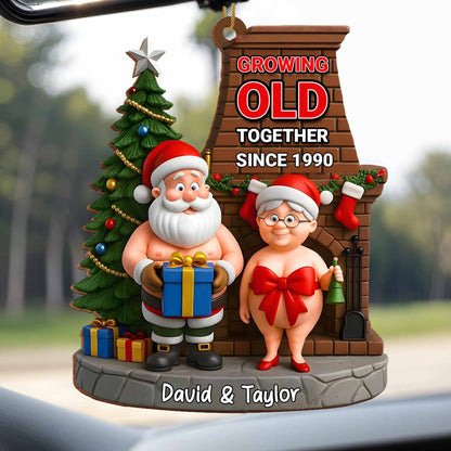 Growing Old Together With Santa And Mrs. Claus