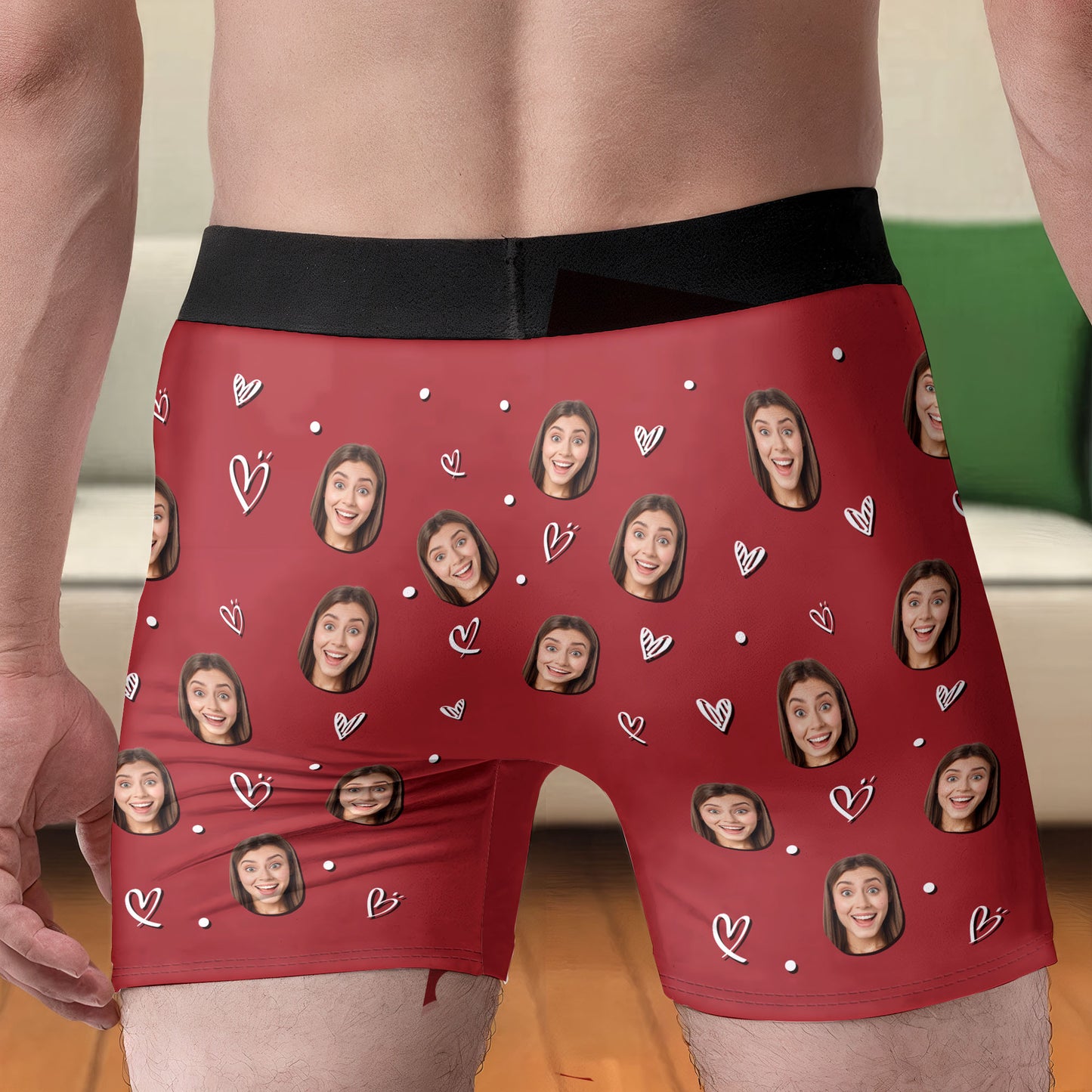 Only [Recipient Name] Can Touch, Facial Expressions Zipper Design