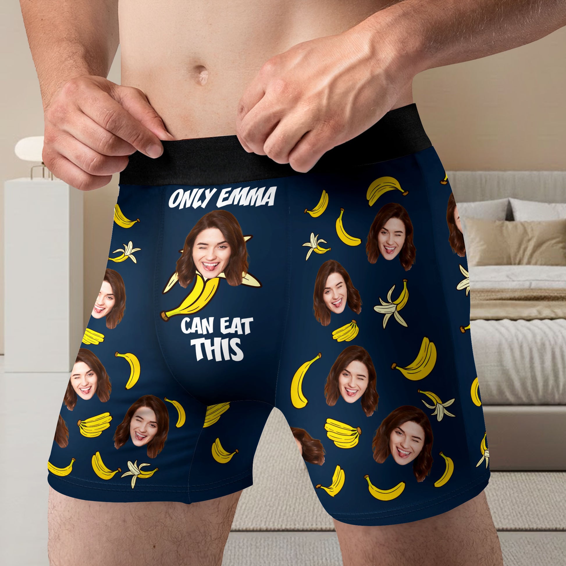 Only [Name] Can Eat This With Bananas And Faces