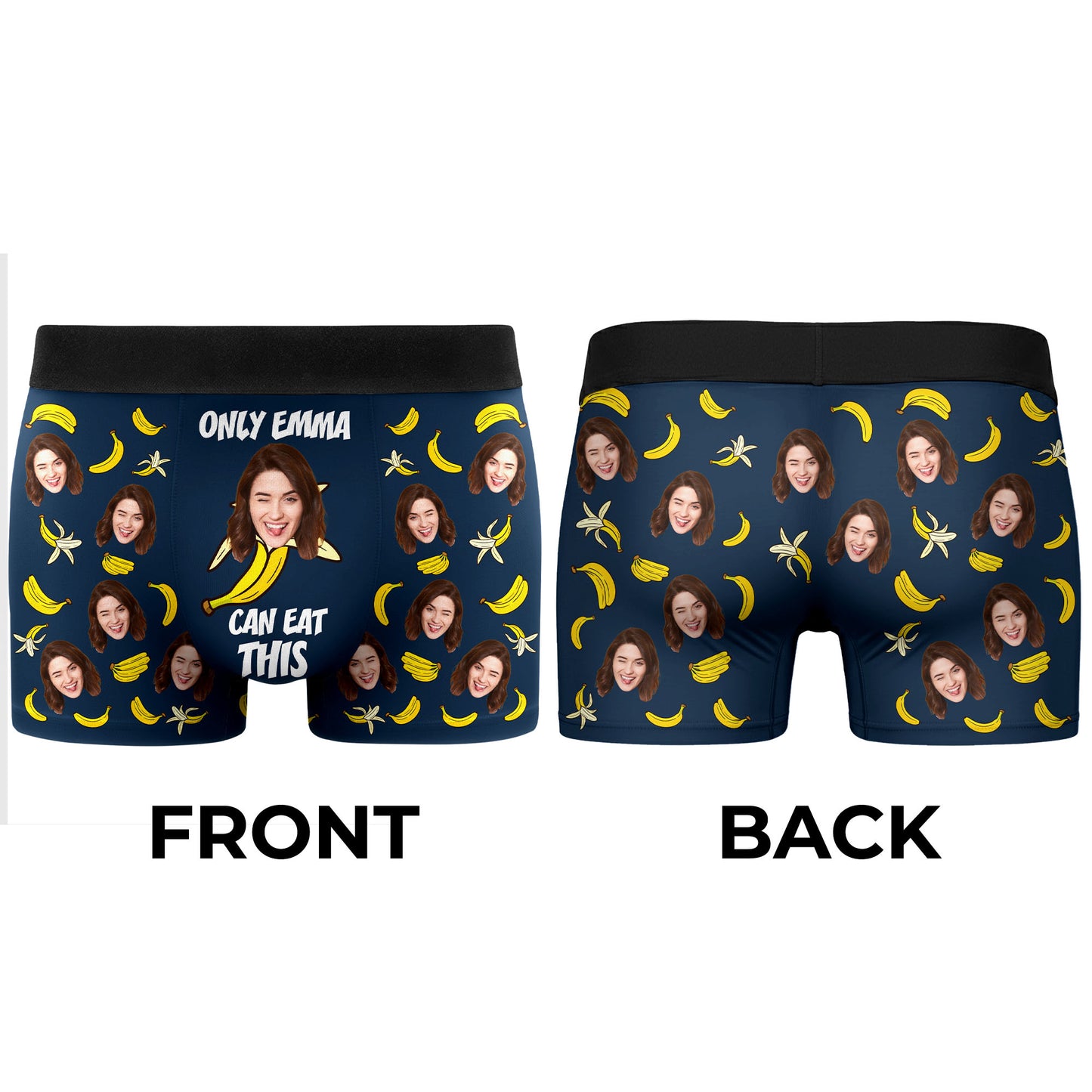 Only [Name] Can Eat This With Bananas And Faces