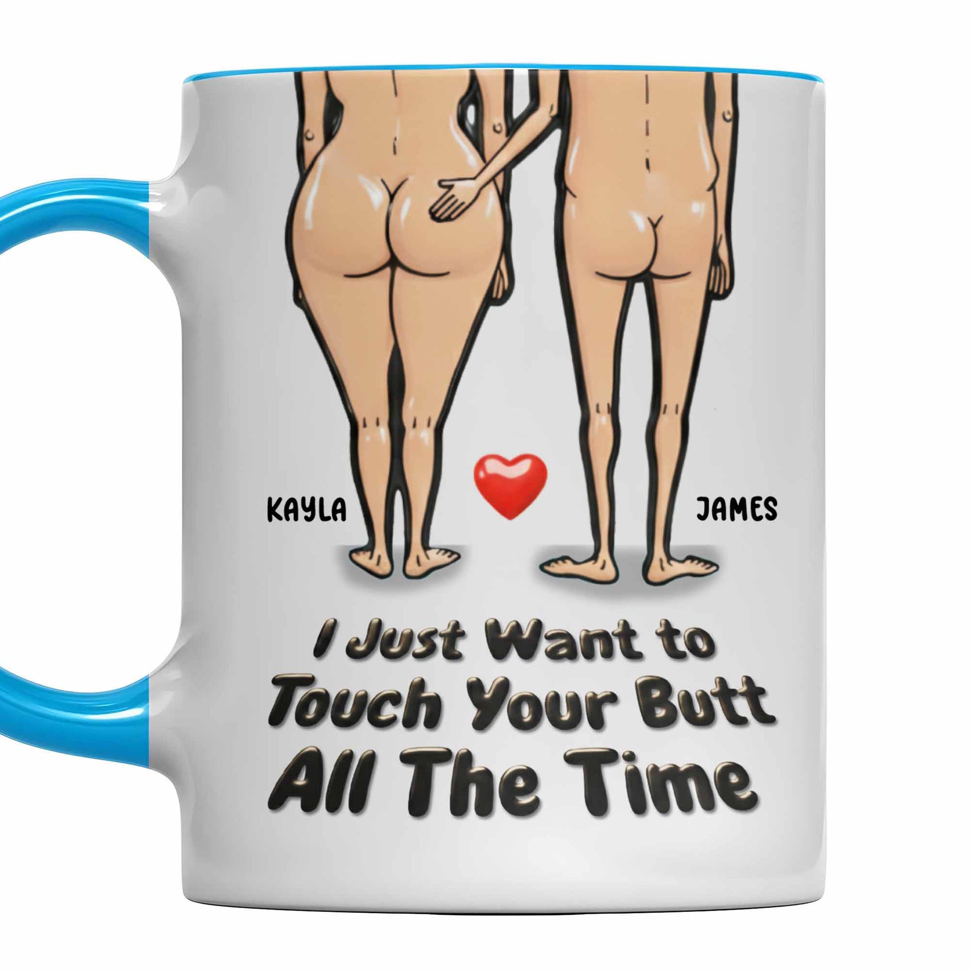 I Just Want to Touch Your Butt, Cartoon People Design