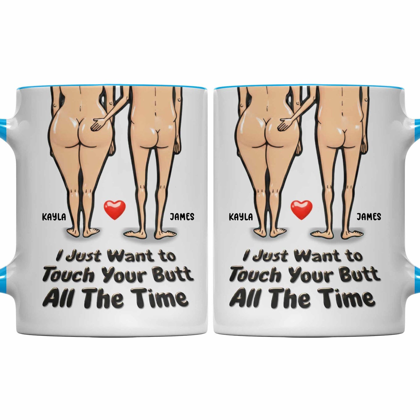 I Just Want to Touch Your Butt, Cartoon People Design