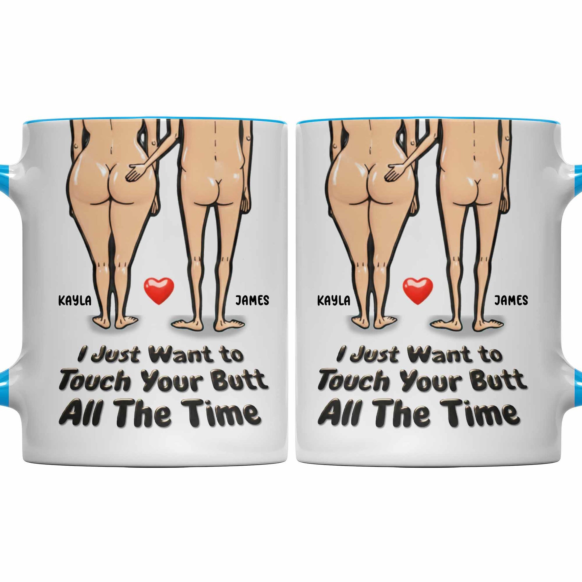 I Just Want to Touch Your Butt, Cartoon People Design
