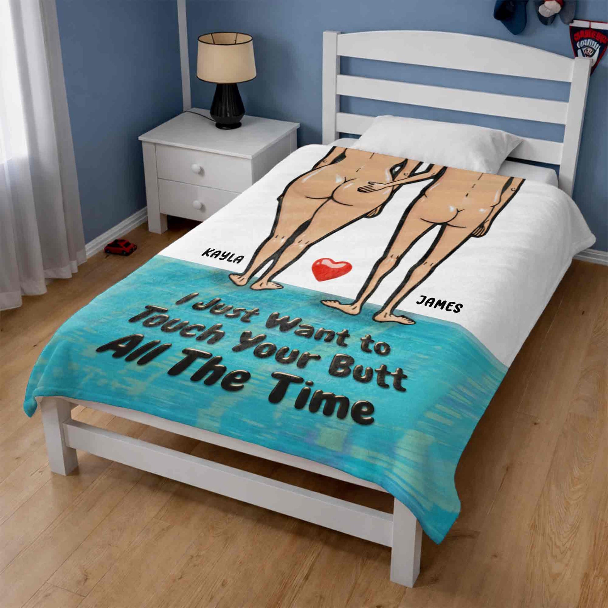 I Just Want To Touch Your Butt, Two Persons With Heart