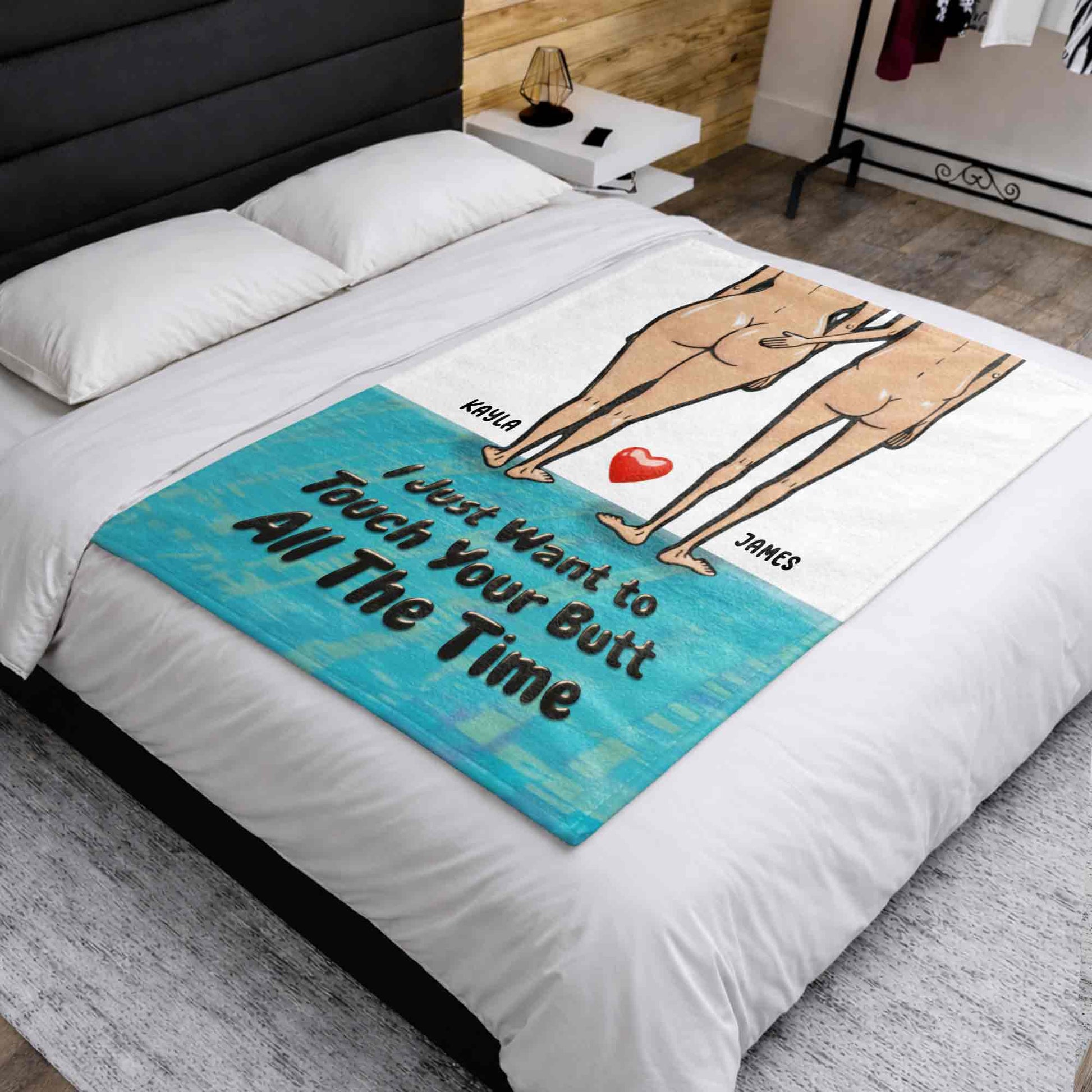 I Just Want To Touch Your Butt, Two Persons With Heart