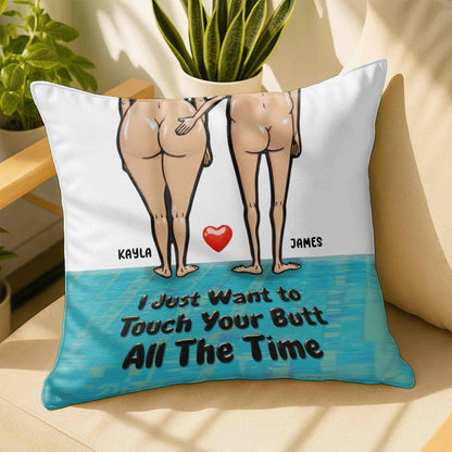 I Just Want To Touch Your Butt All the Time, Human Figures On Beach