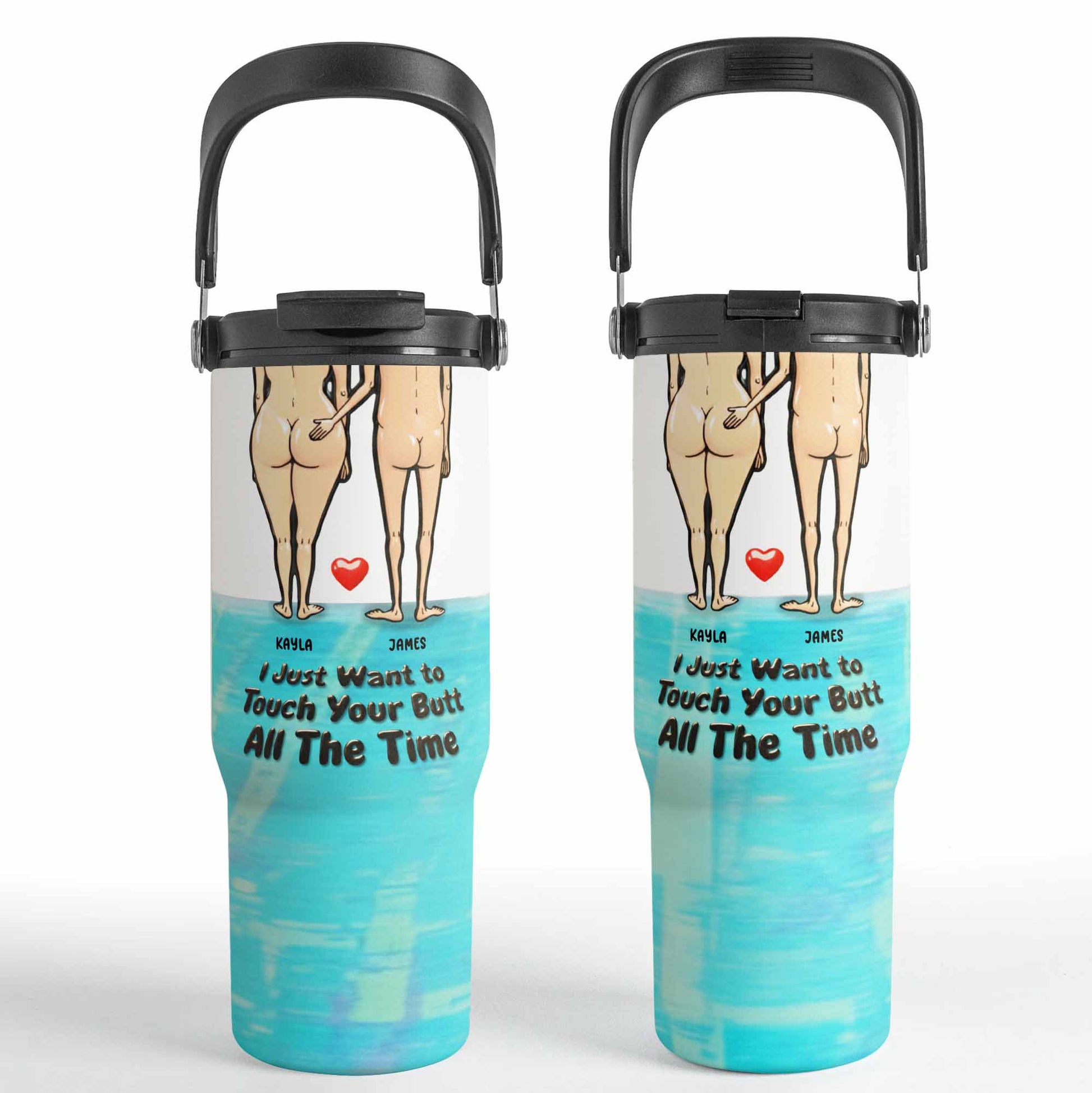 Just Want To Touch Your Butt, Couple And Heart