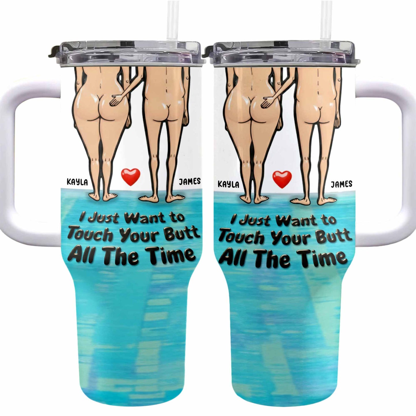 I Just Want to Touch Your Butt All The Time, Couple Holding Hands