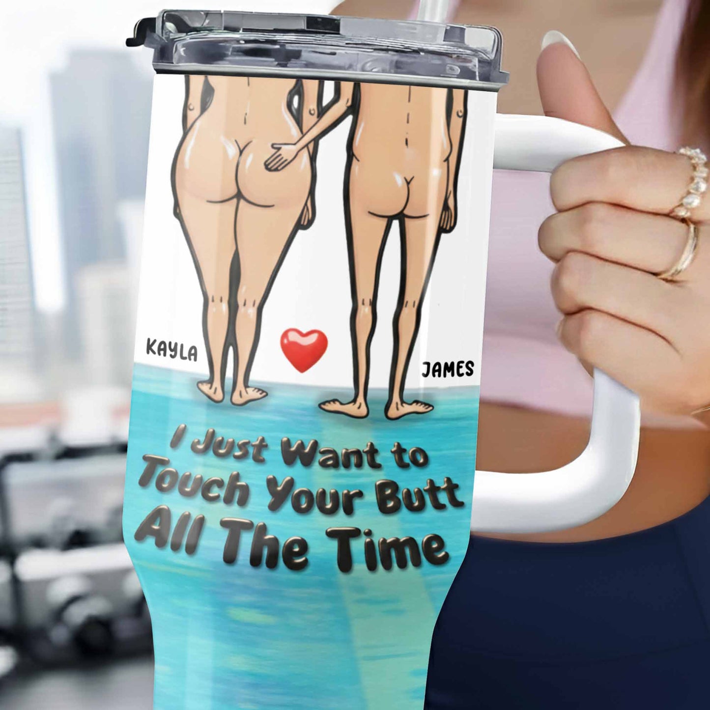 I Just Want to Touch Your Butt All The Time, Couple Holding Hands