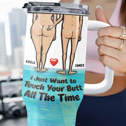 I Just Want to Touch Your Butt All The Time, Couple Holding Hands