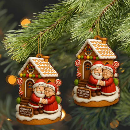 Growing Old Together, Santa Claus And Gingerbread House