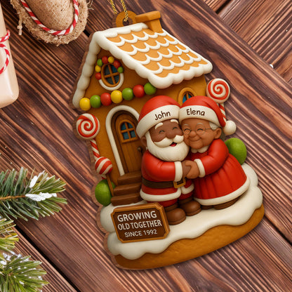 Growing Old Together, Santa Claus And Gingerbread House