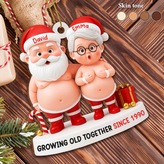 Growing Old Together With Santa And Mrs. Claus