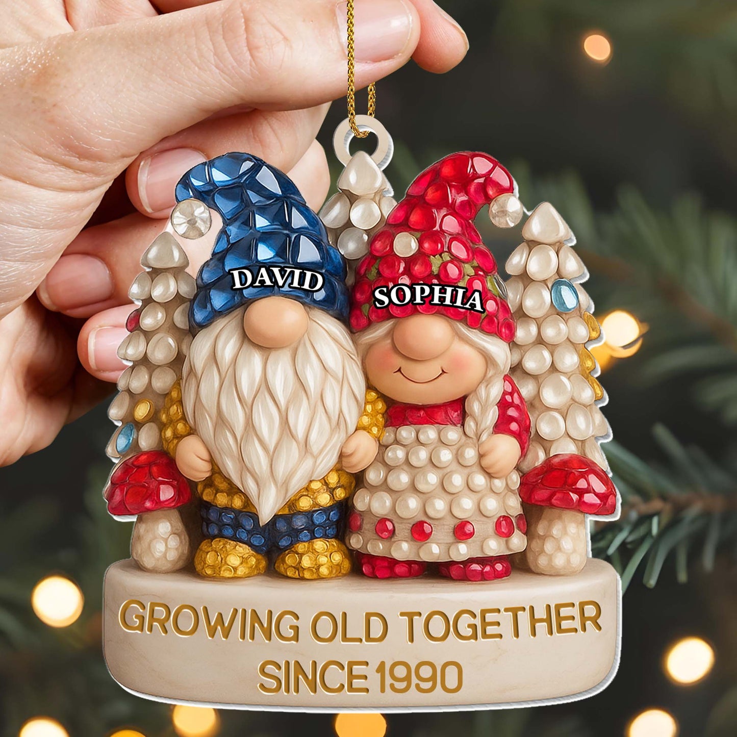 Growing Old Together, Gnomes Decoration